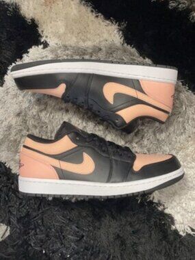 Air Jordan 1 Low Crimson Tint 553558-034 Sz 8.5 New